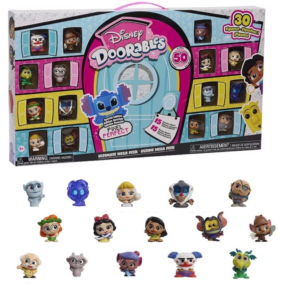 Disney Doorables Ultimate Mega Peek 50-Figures Surprise Toy Set - NOB - Picture 1 of 2